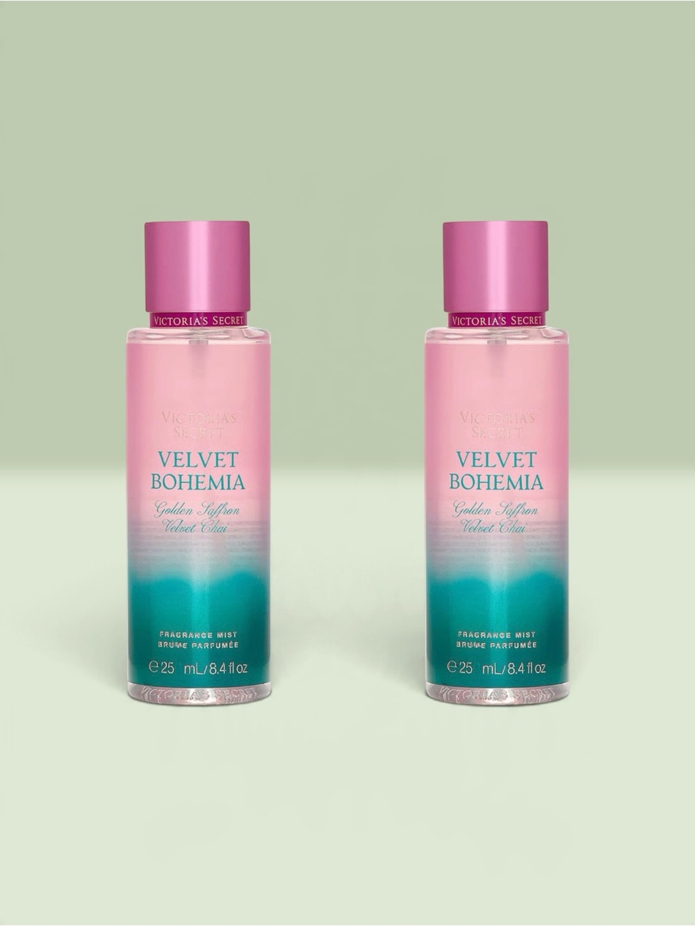 Victoria's Secret VELVET BOHEMIA Fragrance Mist ~ 8.4 fl.oz. ( Lot of 2 )